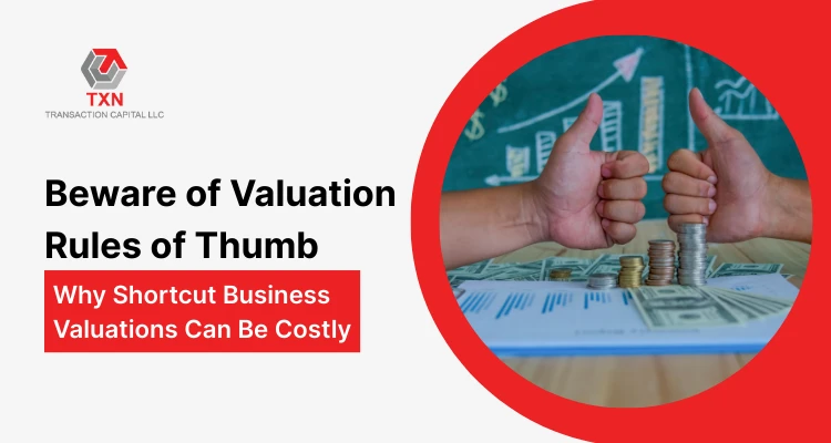 Beware of Valuation Rules of Thumb Why Shortcut Business Valuations Can Be Costly