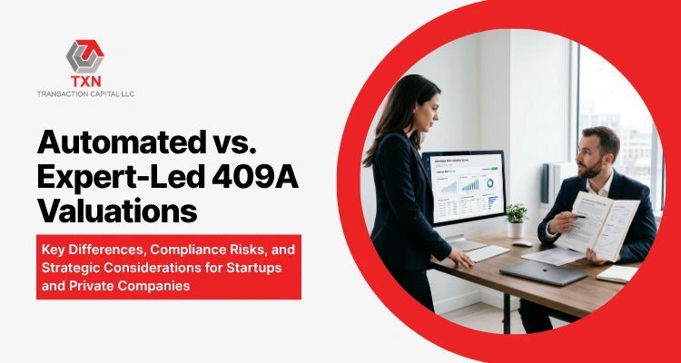 Automated vs. Expert-Led 409A Valuations: Key Differences, Compliance Risks, and Strategic Considerations for Startups and Private Companies