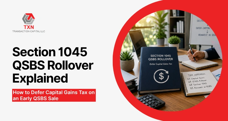 Section 1045 QSBS Rollover Explained (2026 Guide)