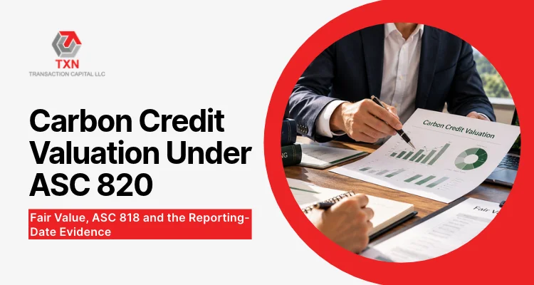 Carbon Credit Valuation Under ASC 820: Fair Value, ASC 818 and the Reporting-Date Evidence