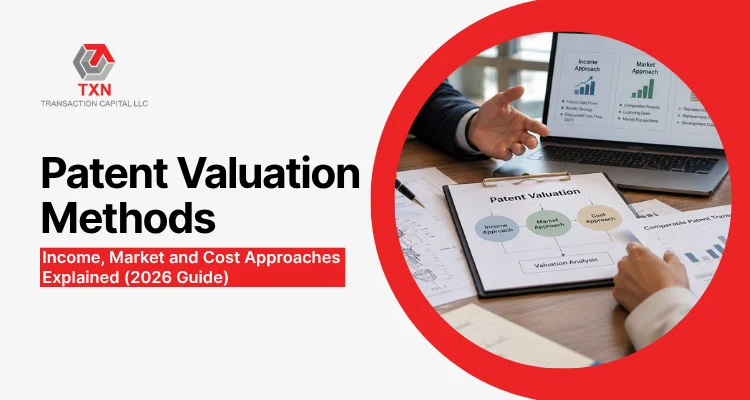 Patent Valuation Methods: Income, Market and Cost Approaches Explained (2026 Guide)